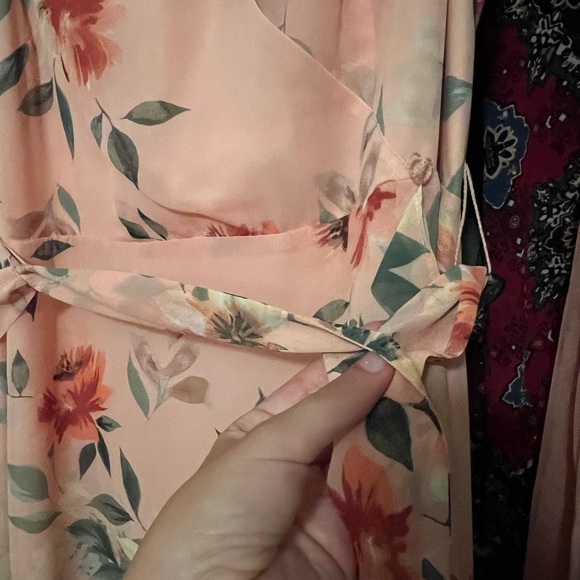 Eliza J Floral Wrap Dress - Picture 5 of 6